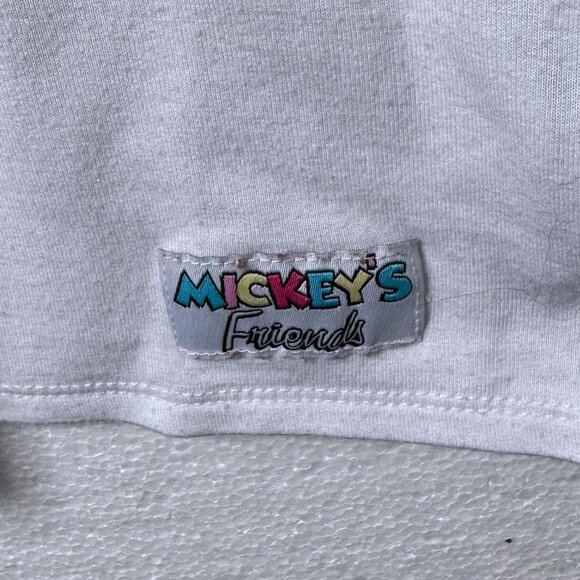Disney Size XS Oversized Lounge Comfy Long Sleeve Top Mickey Minnie Mouse Goofy - Picture 8 of 9